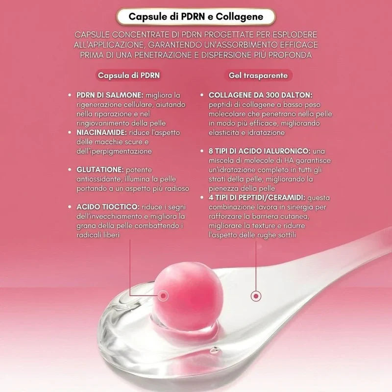 Crema Coreana Collagene Rosa PDRN