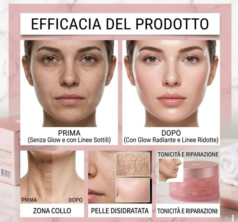 Crema Coreana Collagene Rosa PDRN
